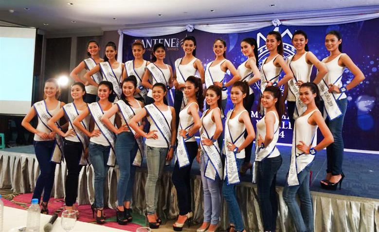 Miss Myanmar World 2014 Contestants Finalists