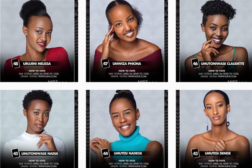 Uwimana Joyeuse Finalist Miss Rwanda 2020