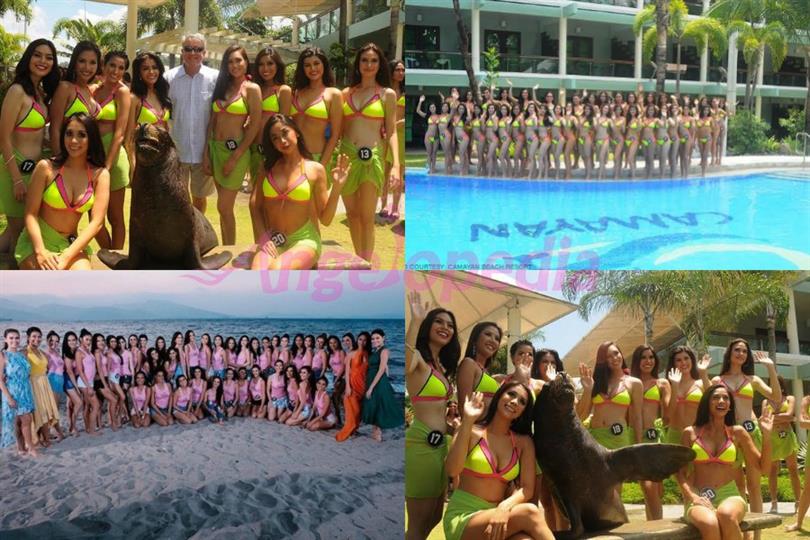 Bb Pilipinas 2017 contestants visit Camayan Beach