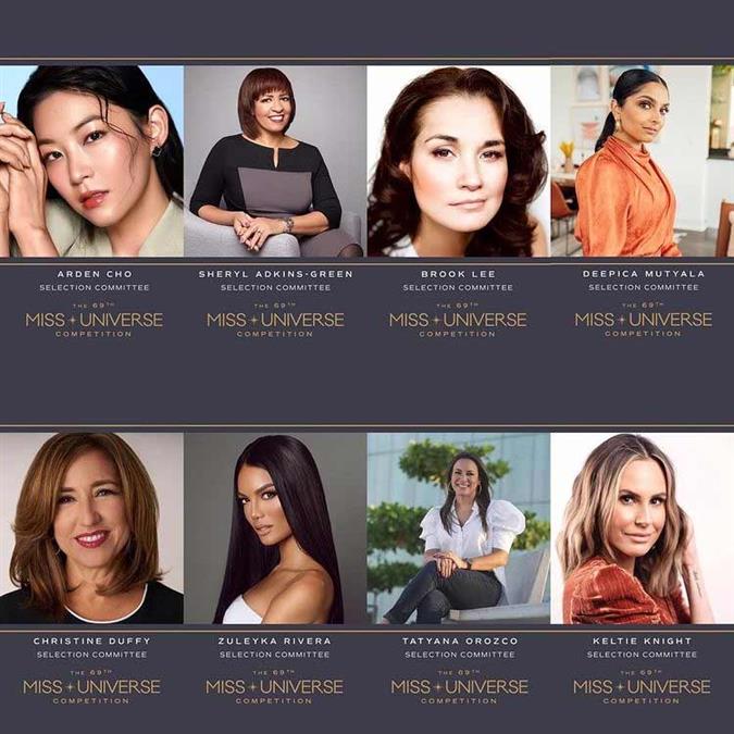 Meet the selection committee of Miss Universe 2020