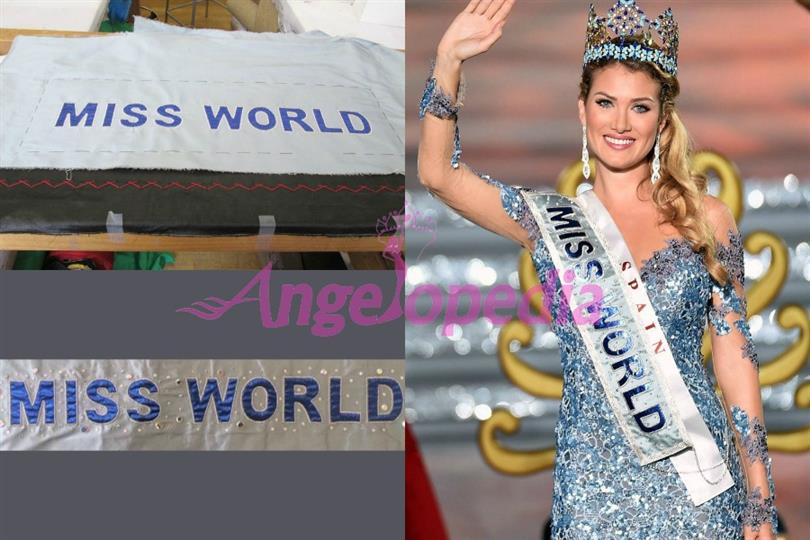 Miss World Organisation gives an insight to the making of the prestigious Miss World sash