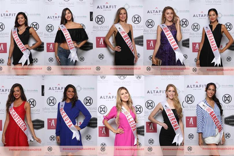 Miss World Spain 2018: Meet The contestants