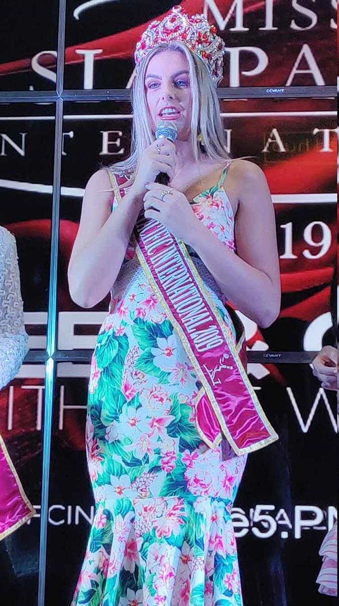 Miss Asia Pacific International 2019 Chaiyenne Huisman from Spain