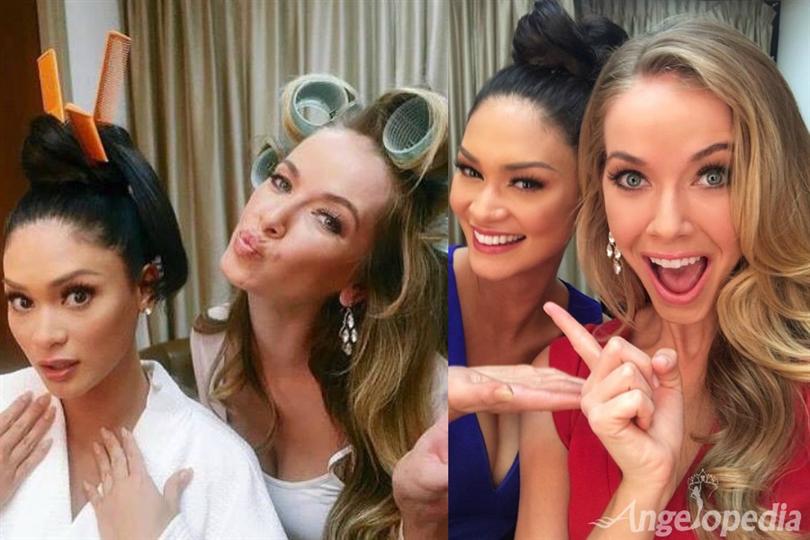 Pia Wurtzbach and Olivia Jordan Reunite as Roommates