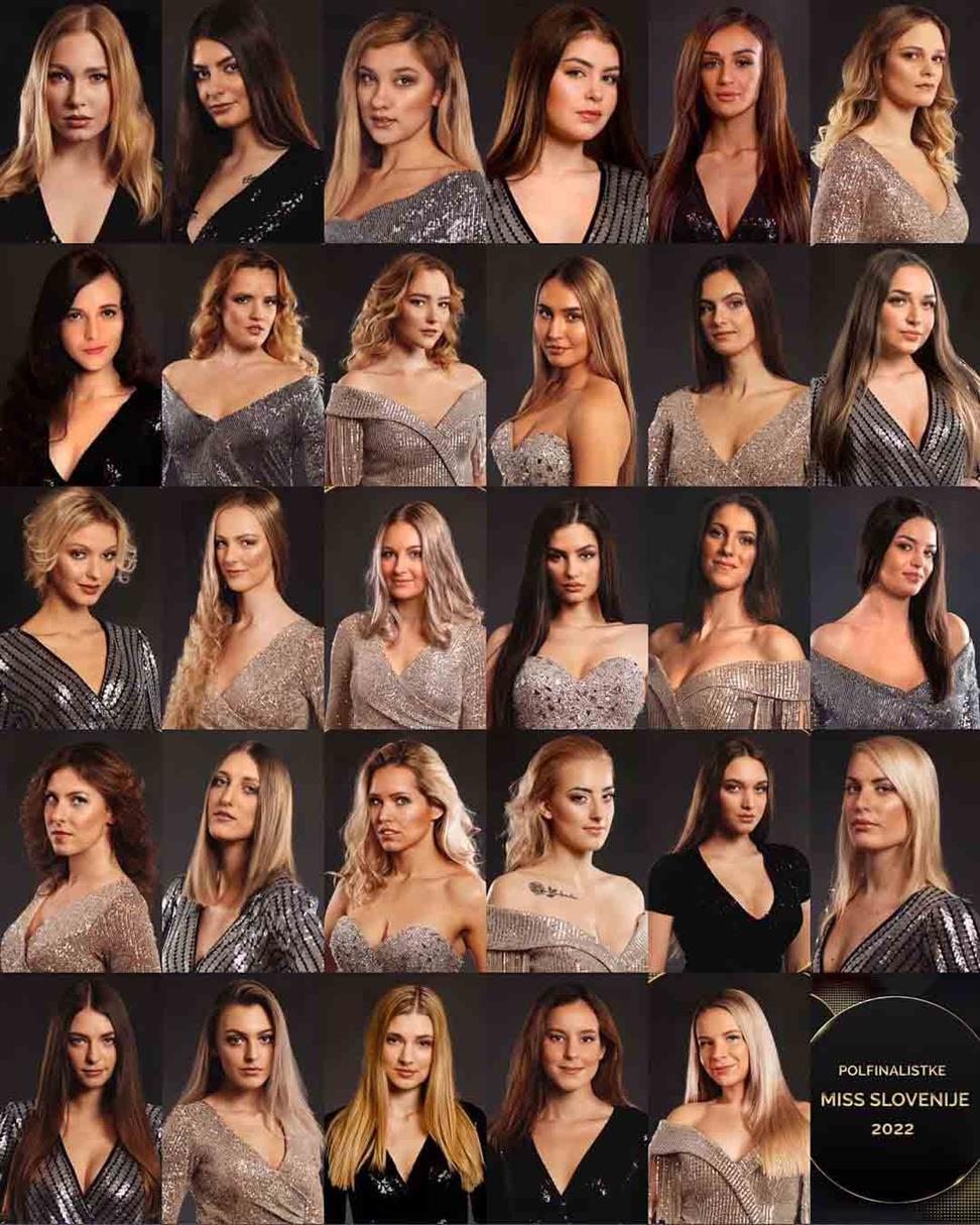 Miss Slovenia 2022 Meet the Contestants