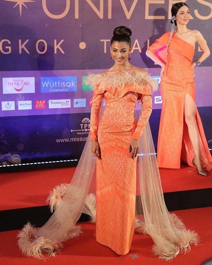 Best Dressed delegates from the Thai Night of Miss Universe 2018