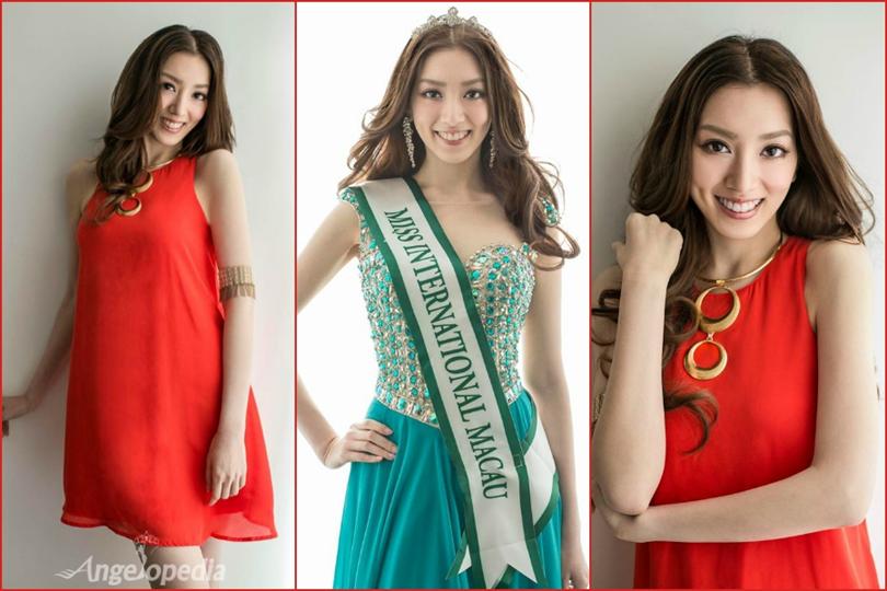 Ana Choi is Miss International Macau 2015