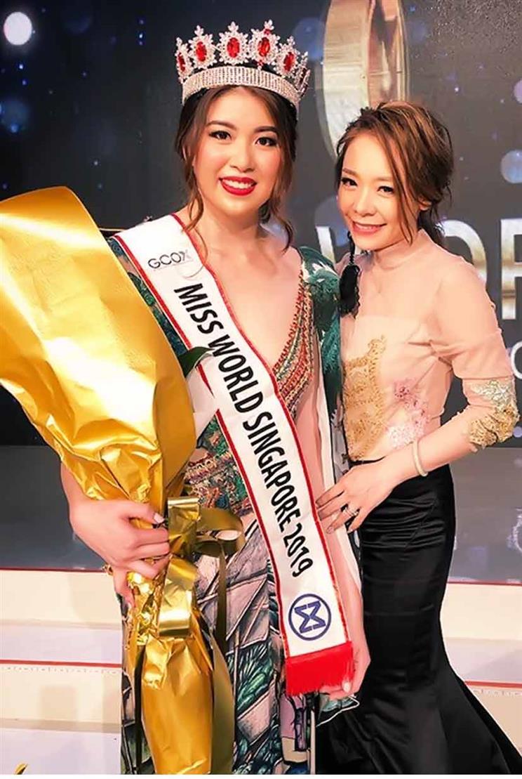 Sheen Cher crowned Miss World Singapore 2019