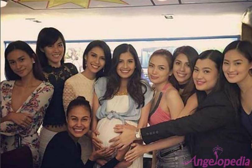 Filipina Beauty Queens Unite at Shamcey Supsup’s Baby Shower