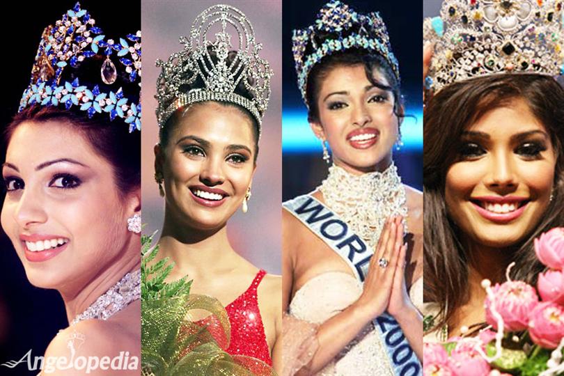 Indian Beauties in the Big 4 pageants