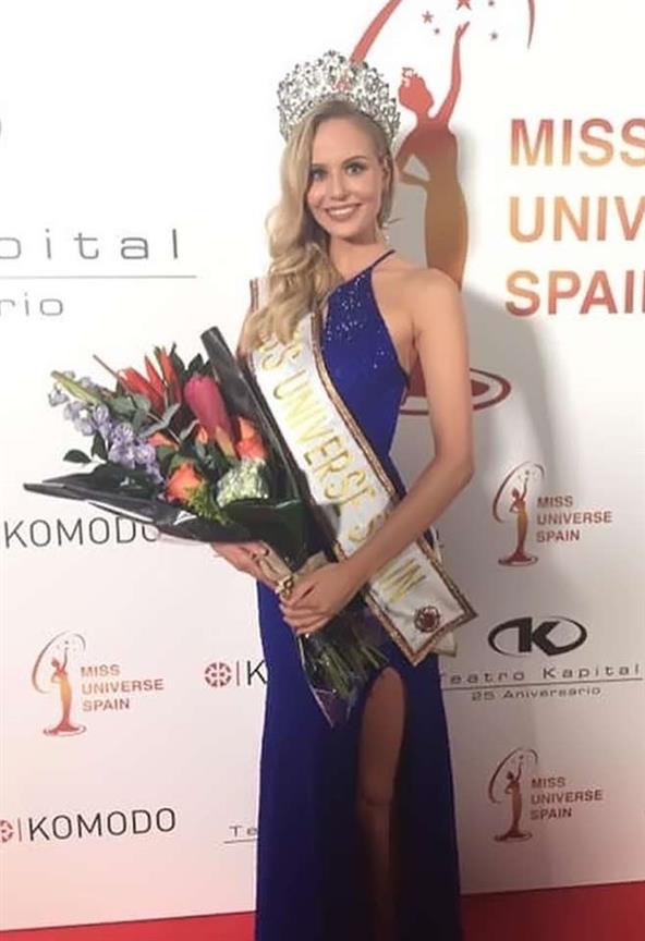 Natalie Ortega crowned Miss Universe Spain 2019