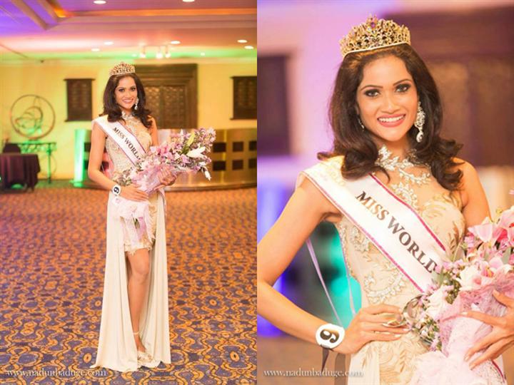 Chulakshi Ranathunga Miss World Sri Lanka 2014 Winner