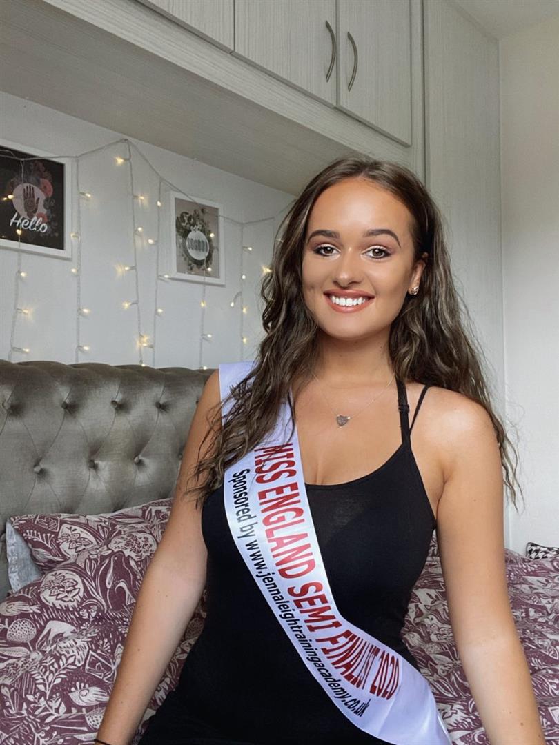Miss England 2020 aspirant Emily Rowlands