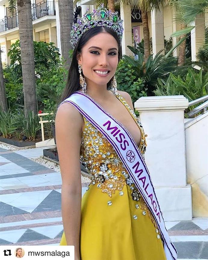 Jennifer Medalle from Málaga for Miss World Spain 2018