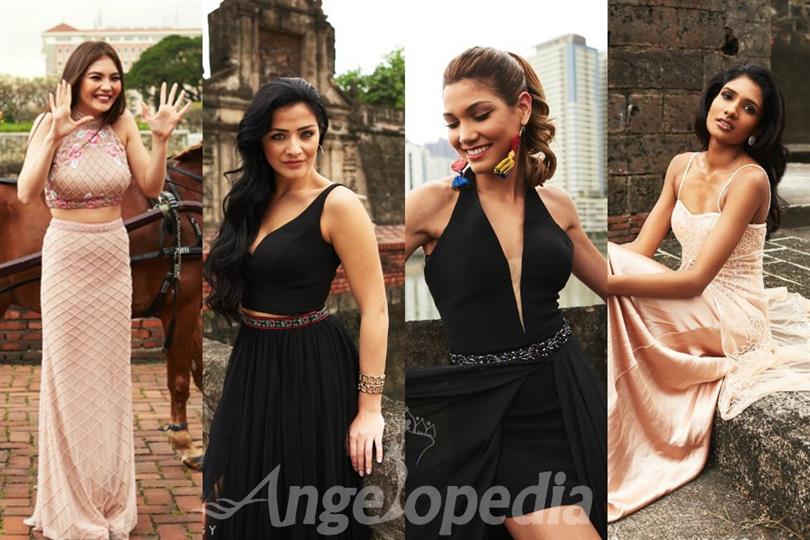 Miss Universe 2016 girls had a photoshoot at Fort Santiago