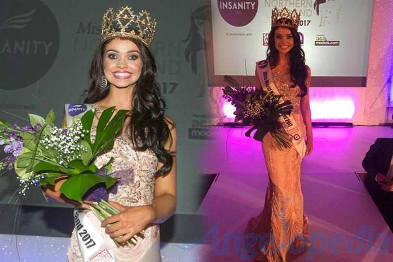 Anna Henry crowned as Miss World Northern Ireland 2017