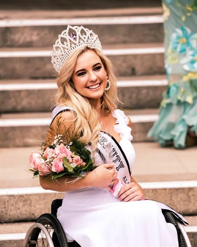 Madeline Elizabeth Delp becomes the first woman in wheelchair to compete in Miss North Carolina USA