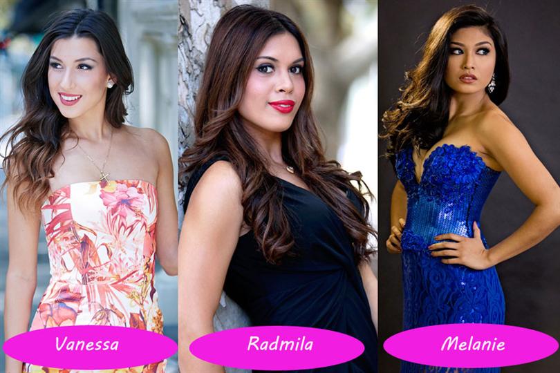 Radmila Borkovic, Melanie Cristine Balagtas, Vanessa Mary Tamer winners of Miss Australasian 2015