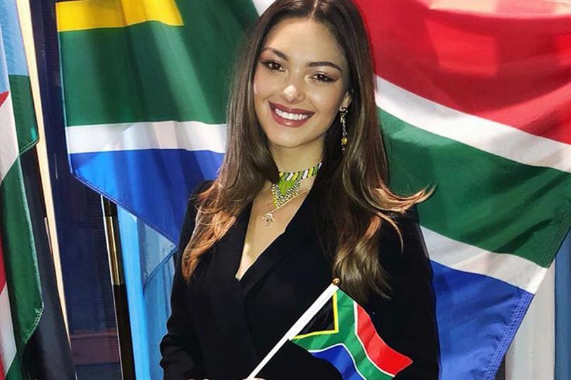 Miss Universe 2017 Demi-Leigh Nel-Peters joins Nelson Mandela Peace Summit