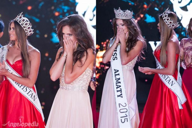 Regina Valter crowned Miss Universe Kazakhstan 2015