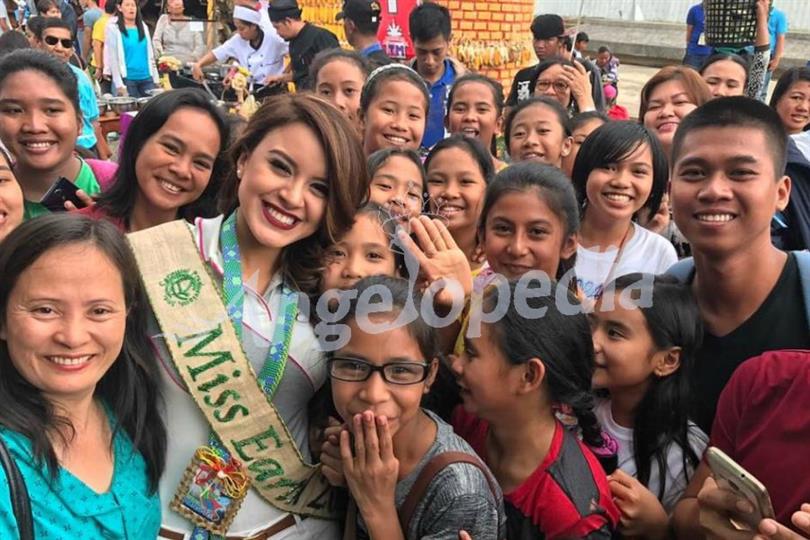 Miss Earth 2016 Katherine Espin is enjoying in Philippines
