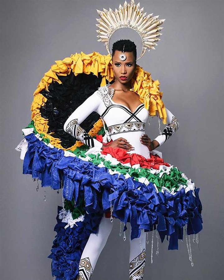 South Africa’s Zozibini Tunzi reveals her National Costume for Miss Universe 2019