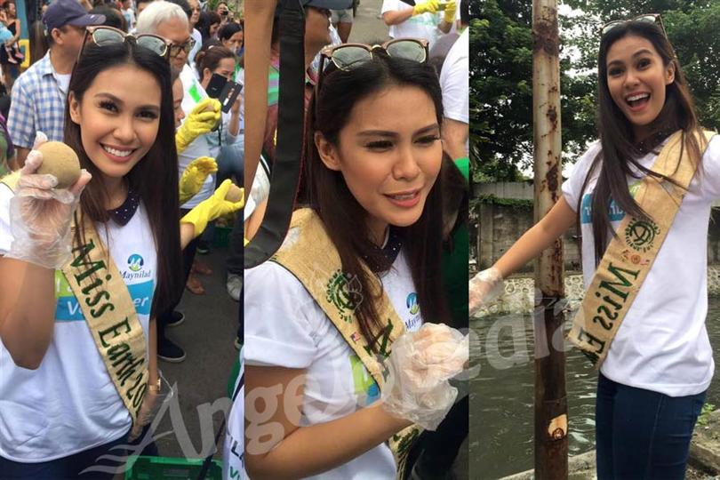 Earth Warrior Angelia Ong joins Annual Manila Bay Clean-Up with other beauties