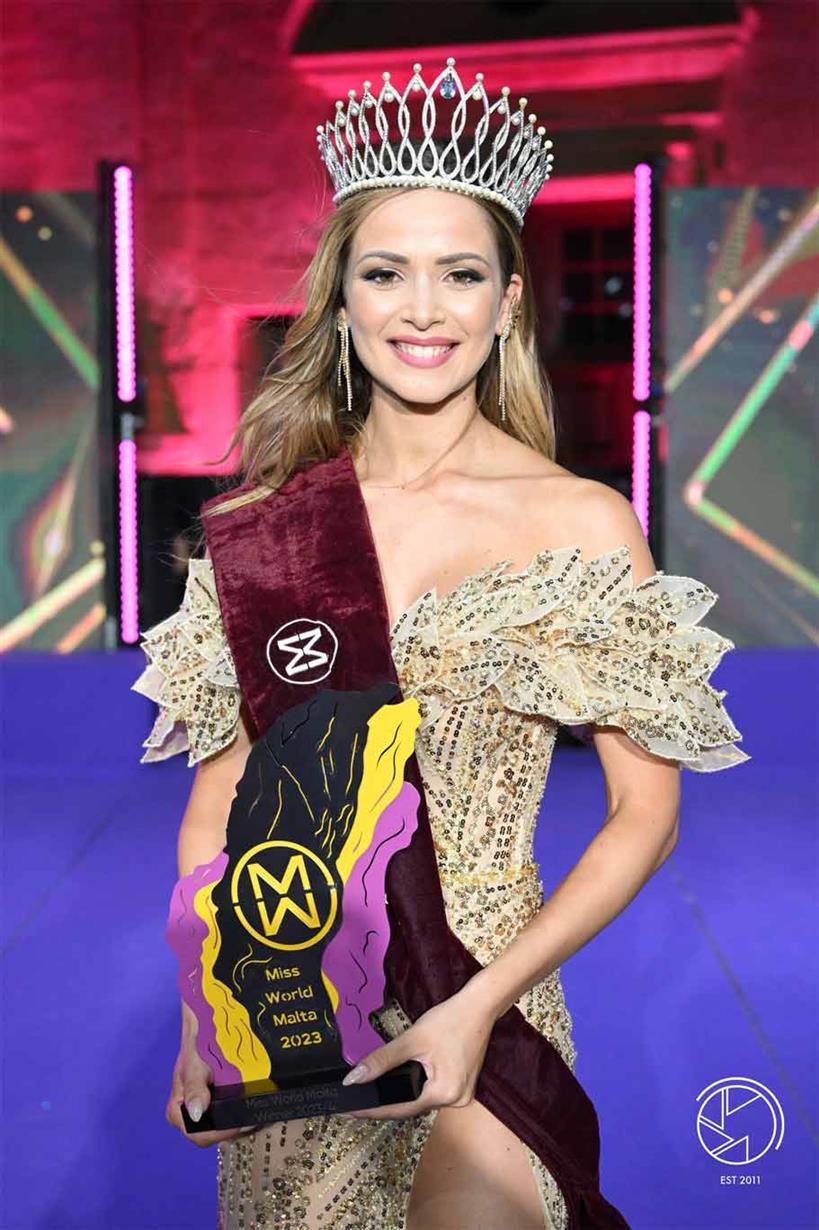 Martine Cutajar crowned Miss World Malta 2023