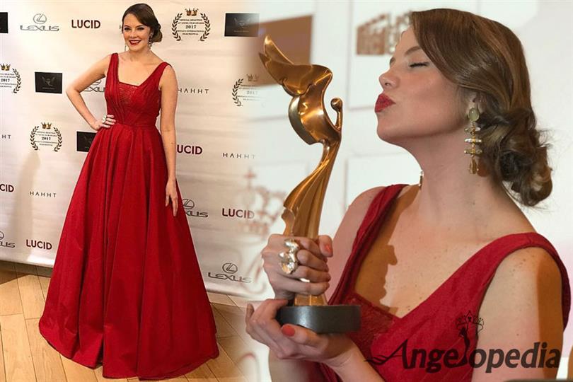 Miss Earth 2005 Alexandra Braun of Venezuela wins the Best Actress Award for her movie UMA