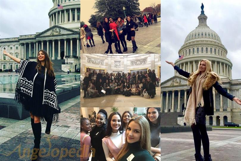 Miss World 2016 contestants visit US Capitol