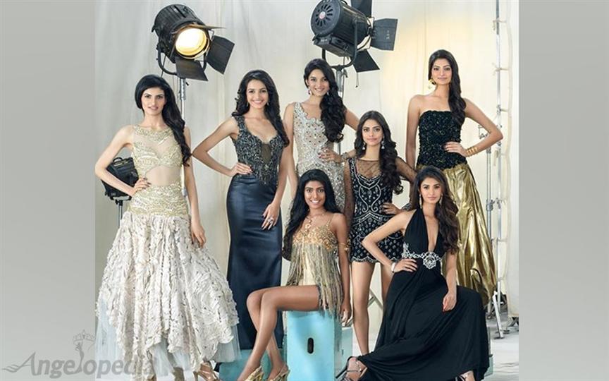 Miss India 2016 finalists in Glamshots 