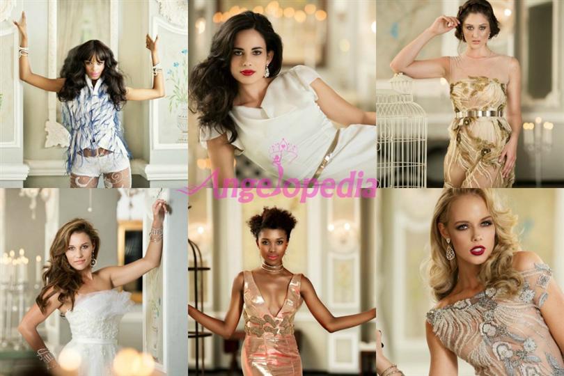 Miss South Africa 2016 finalists in Glamshots