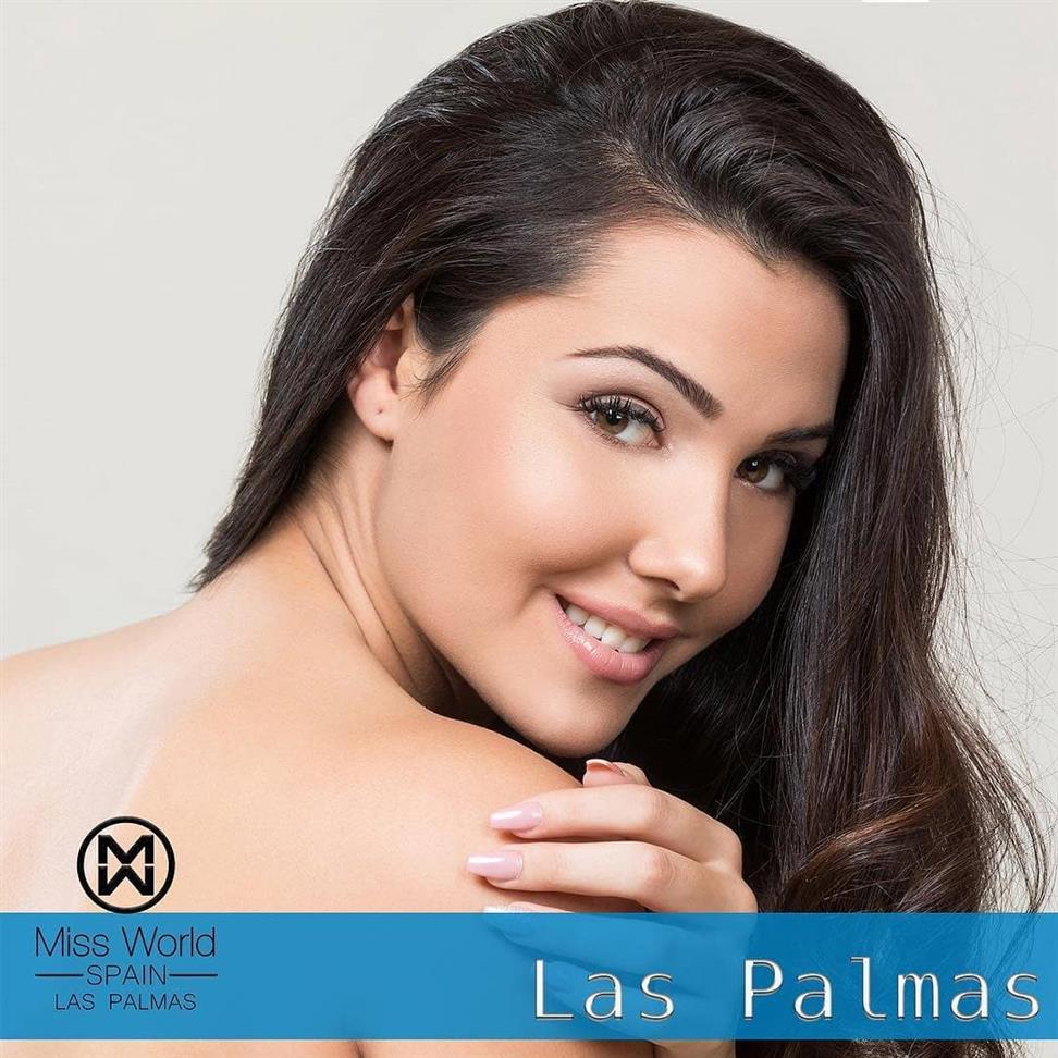 Elena Macías from Las Palmas for Miss World Spain 2018