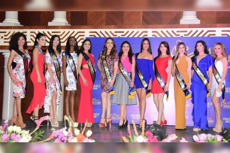 Official Presentation of the candidates of Miss Ecuador 2018 