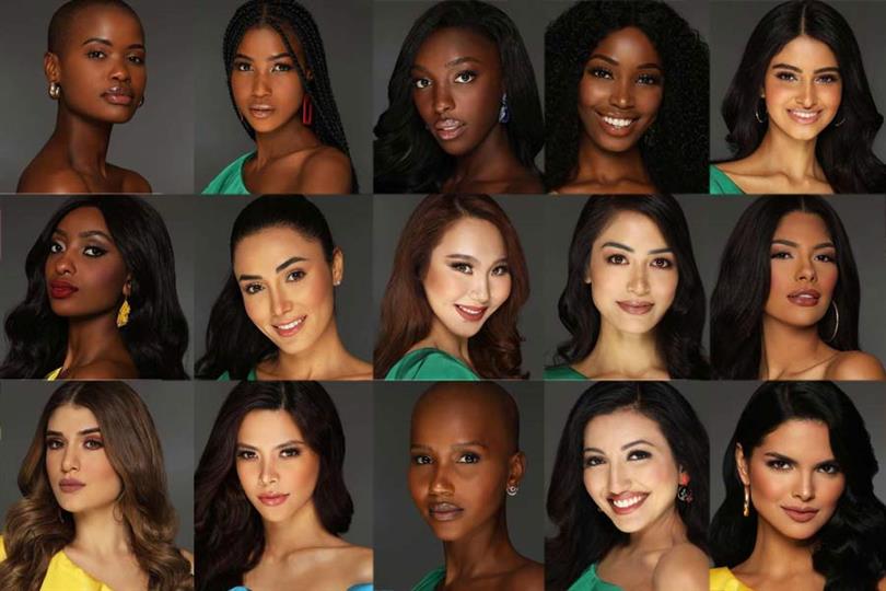 Palesa Mofele representing Botswana Audrey Monkam representing Cameroon Olivia Yacé representing Cote D'Ivoire Rehema Muthamia representing England Manasa Varanasi representing India Sharon Obara representing Kenya Karolina Vidales representing Mexico