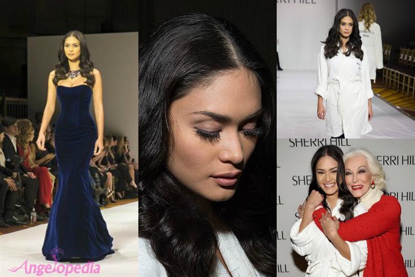 Pia Wurtzbach and Olivia Jordan Walked For Sherri Hill