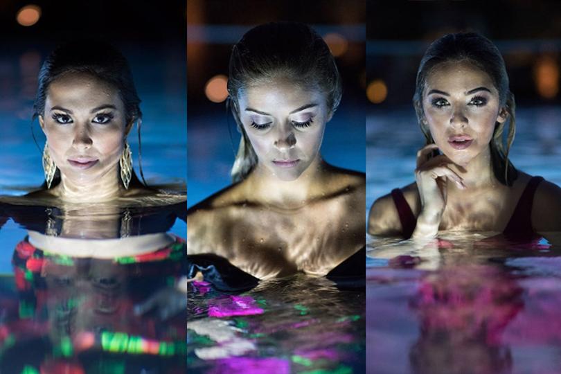 Miss USA 2016 Underwater Headshots – A mix of glamour and poise  