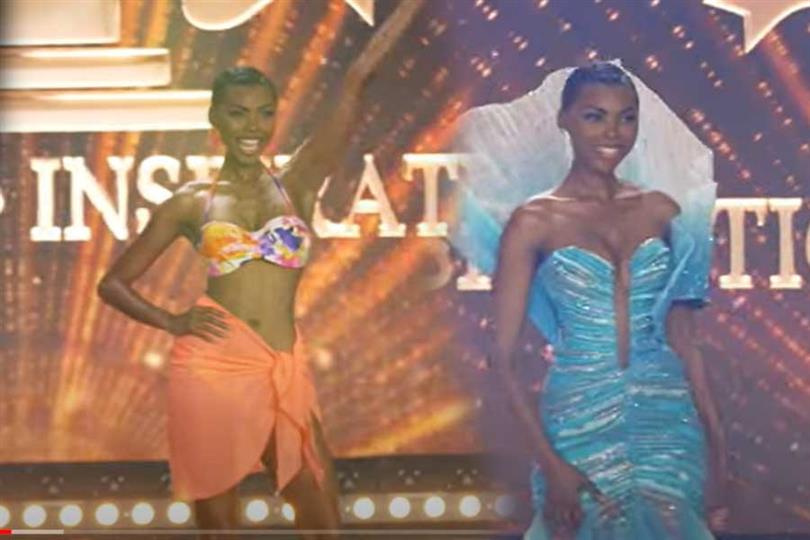 Ayanda Thabethe representing South Africa