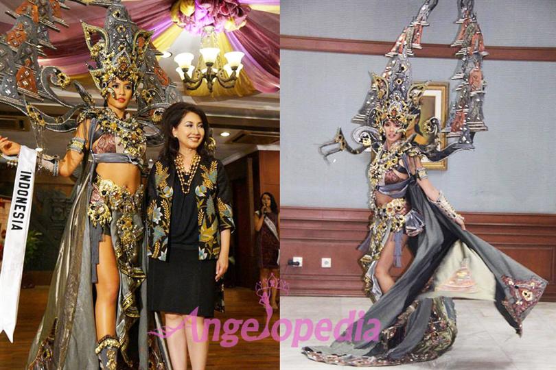 like Elvira is all set to win the Best in National costume award with her national costume ‘The Chronicles of Borobudu’ 