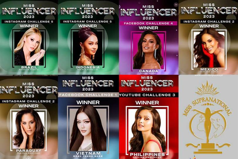 Miss Supranational 2023 – Miss Supra Influencer Top 7 announced