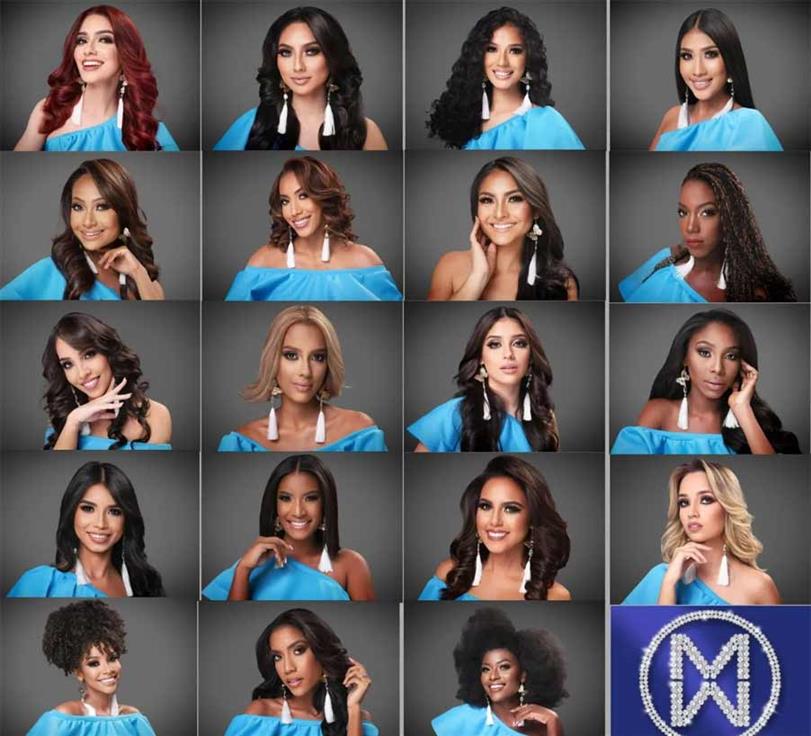 Yenifer Vega representing Chiriqui Patricia Mejía representing Chiriquí Occidente Tanisha Ledezma representing Costa Sur  Angie Paz representing Darién  Gelen Clara representing Comarcas  Chelsea Bailey representing Colón  Eileen Paterson representing Coclé 