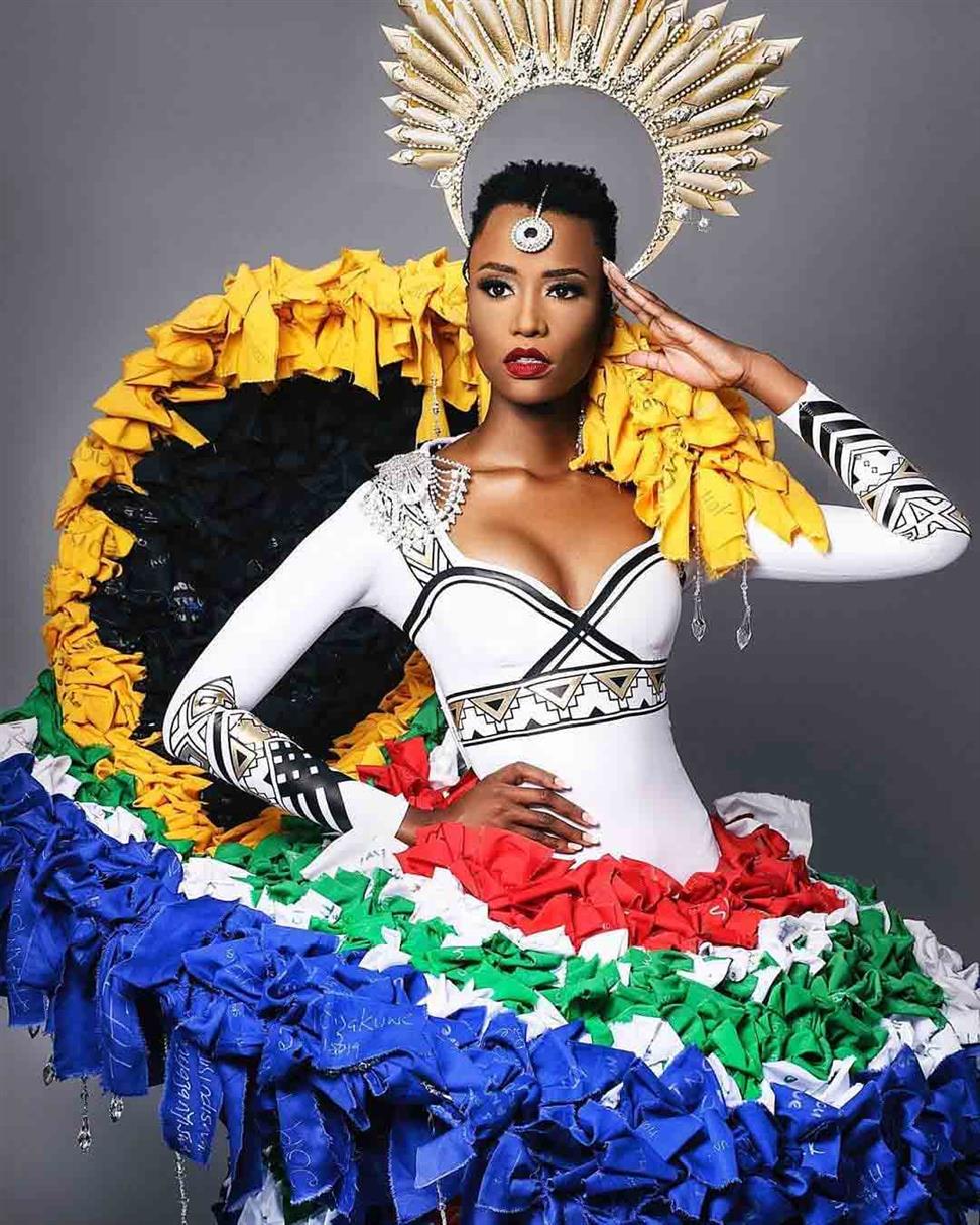South Africa’s Zozibini Tunzi reveals her National Costume for Miss Universe 2019