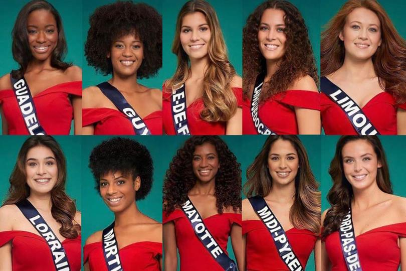 Héléneschka Horth Miss French Guiana 2020 Kenza Andreze-Louison Miss Guadeloupe 2020 Lara Lourenço Miss Île-de-France 2020 Illana Barry Miss Languedoc-Roussillon 2020 Léa Graniou Miss Limousin 2020