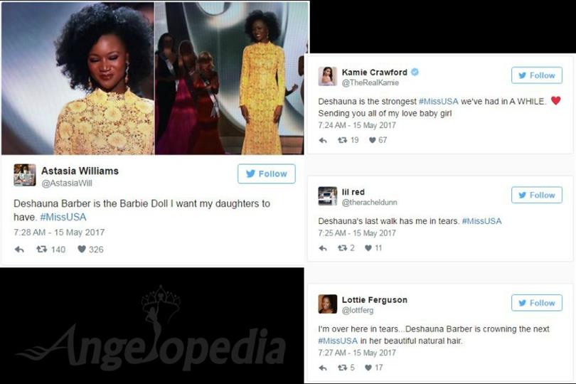 Deshauna Barber won the night of Miss USA 2017 with her heart-warming tribute
