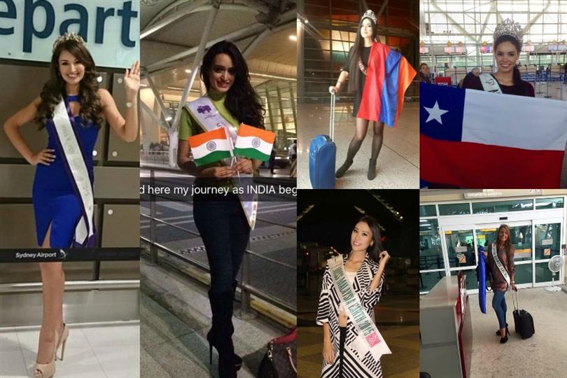 Miss Earth 2015 contestants Arrival
