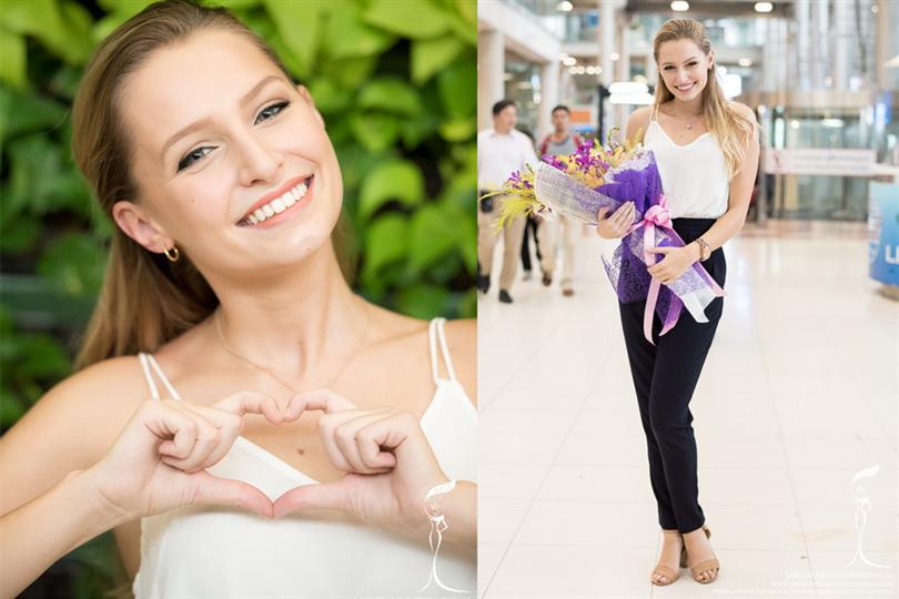 Claire Parker reaches Thailand to officially get crowned as Miss Grand International 2015