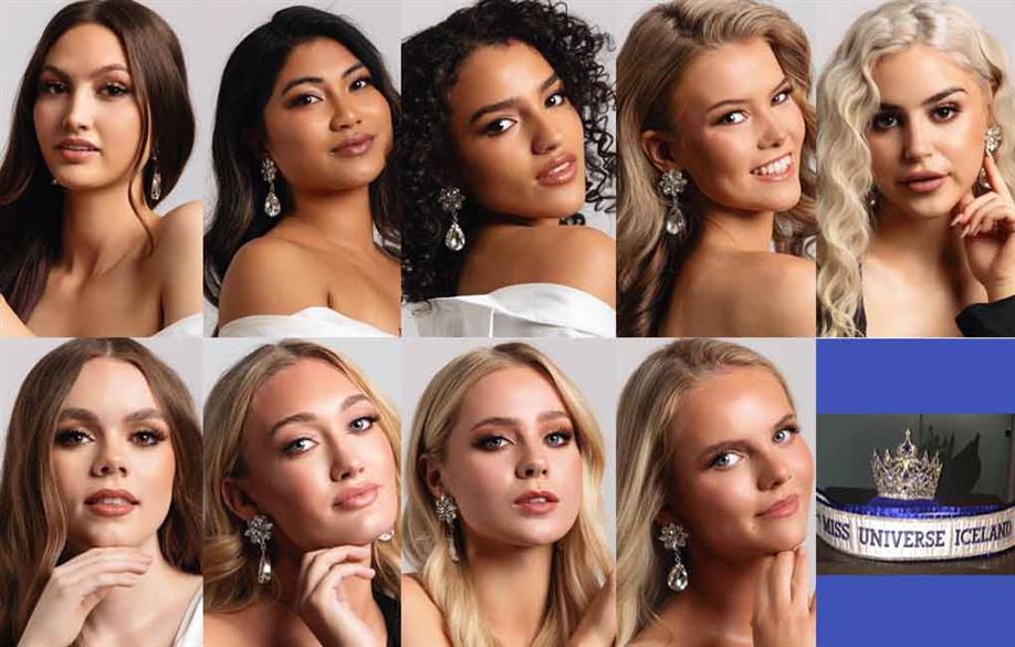 Astrun Birta Atladóttir Miss Glacier Lagoon 2023 Kolfinna Mist Austfjord Miss Husavik 2023 Maria Monica Luisa Gísladóttir Miss Kópavogur 2023 Bahia Aurelie Ferro Miss Land of Fire and Ice 2023