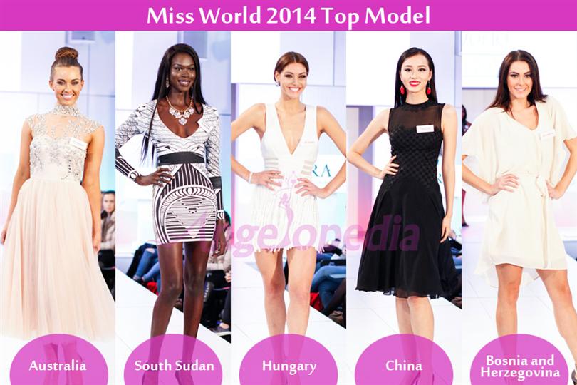 Miss World 2014 Top Model