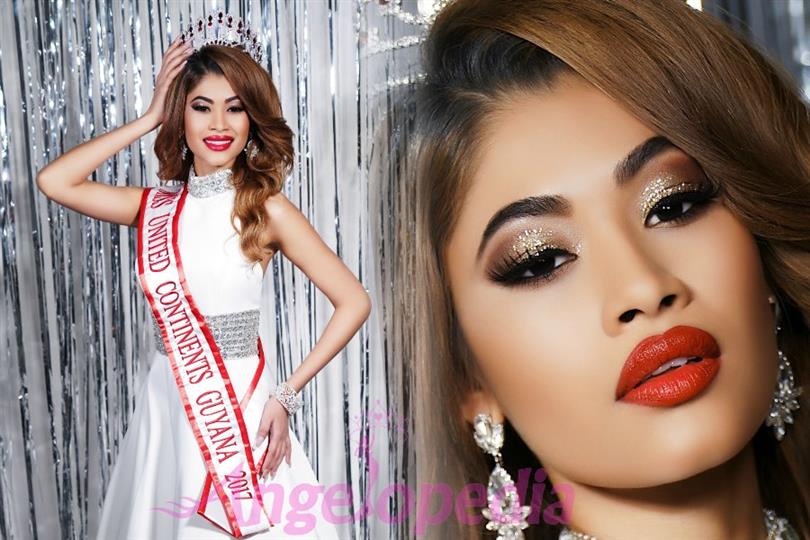 Divya Yabindranauth crowned as Miss United Continents Guyana 2017