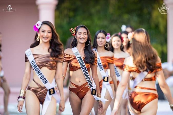 Miss Universe Thailand 2019 contestants dazzle at the swimsuit competition